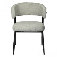Laurance Textured Fabric Dining Chair
