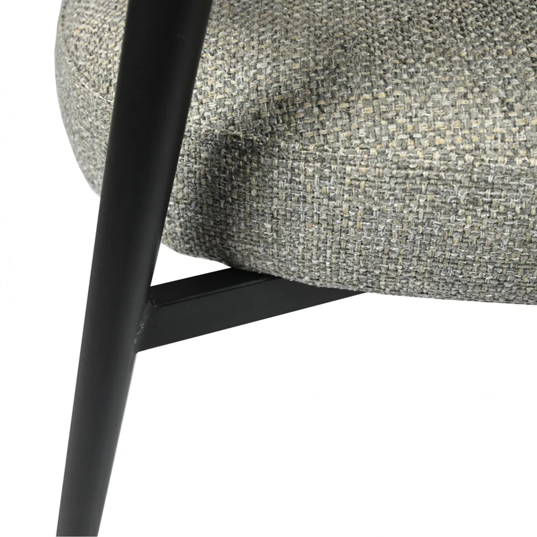 Laurance Textured Fabric Dining Chair