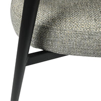 Laurance Textured Fabric Dining Chair