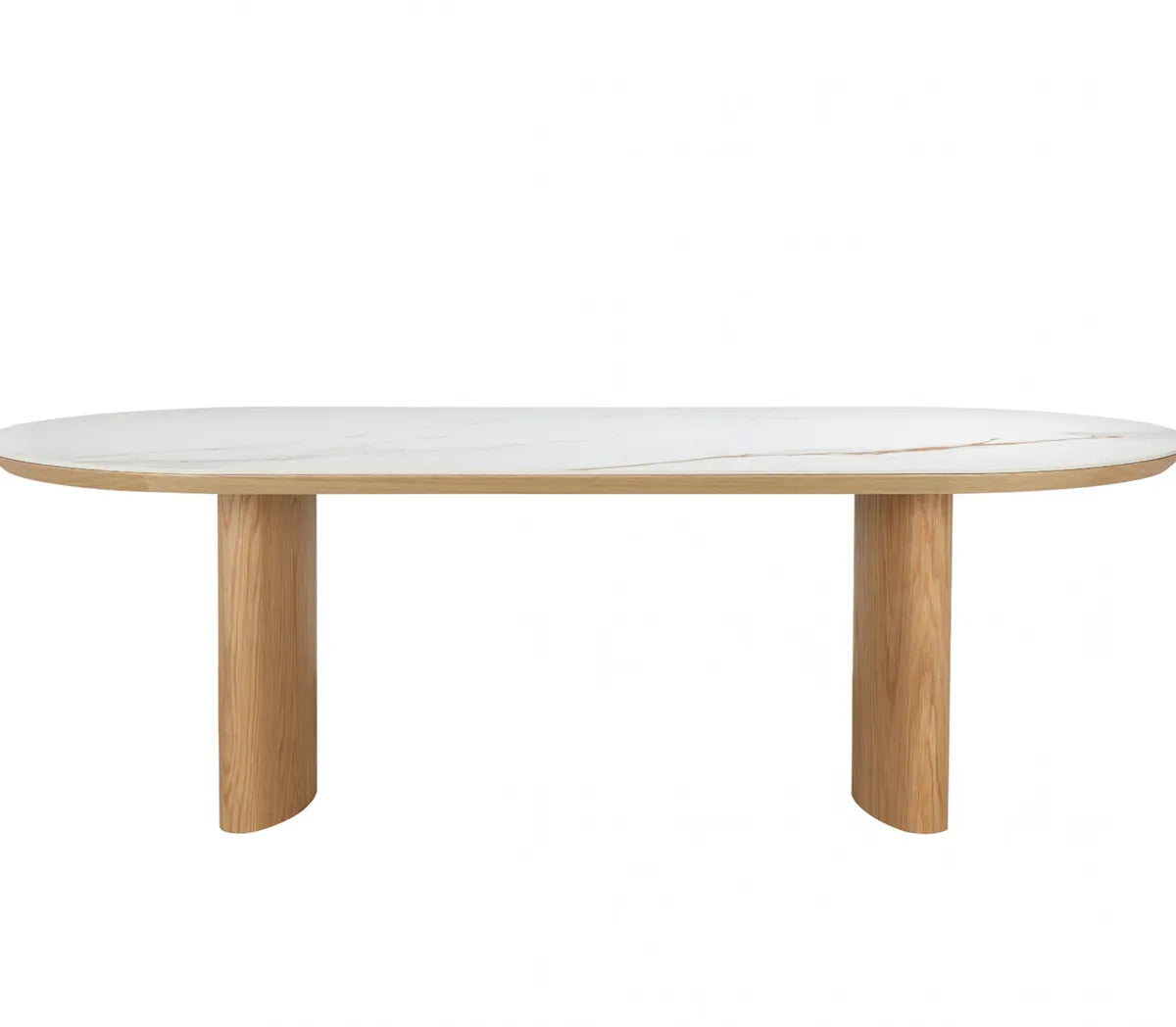 Lucerne Ceramic Dining Table - Natural