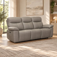 Marco Leather 3+1+1 Electric Recliner Suite
