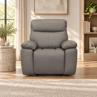 Marco Leather 3+1+1 Electric Recliner Suite