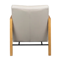 Mason Genuine Leather Armchair