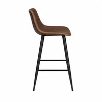 Mendel Soft Eco Leather Bar Stool