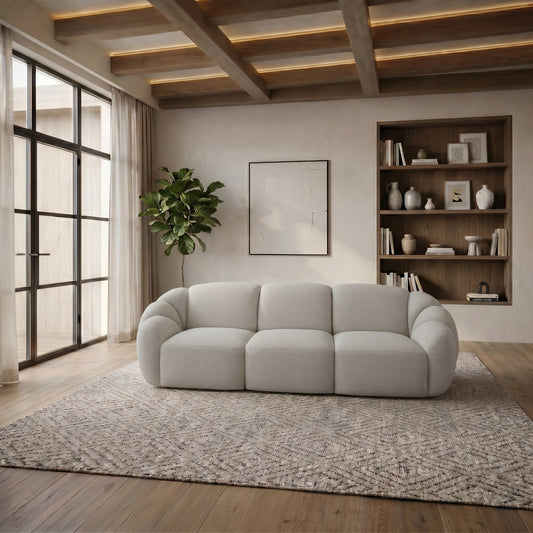 Milano 3 Seater Sofa in Beige