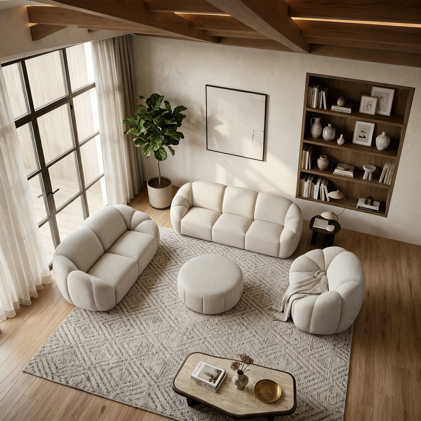Milano Fabric Lounge Suite