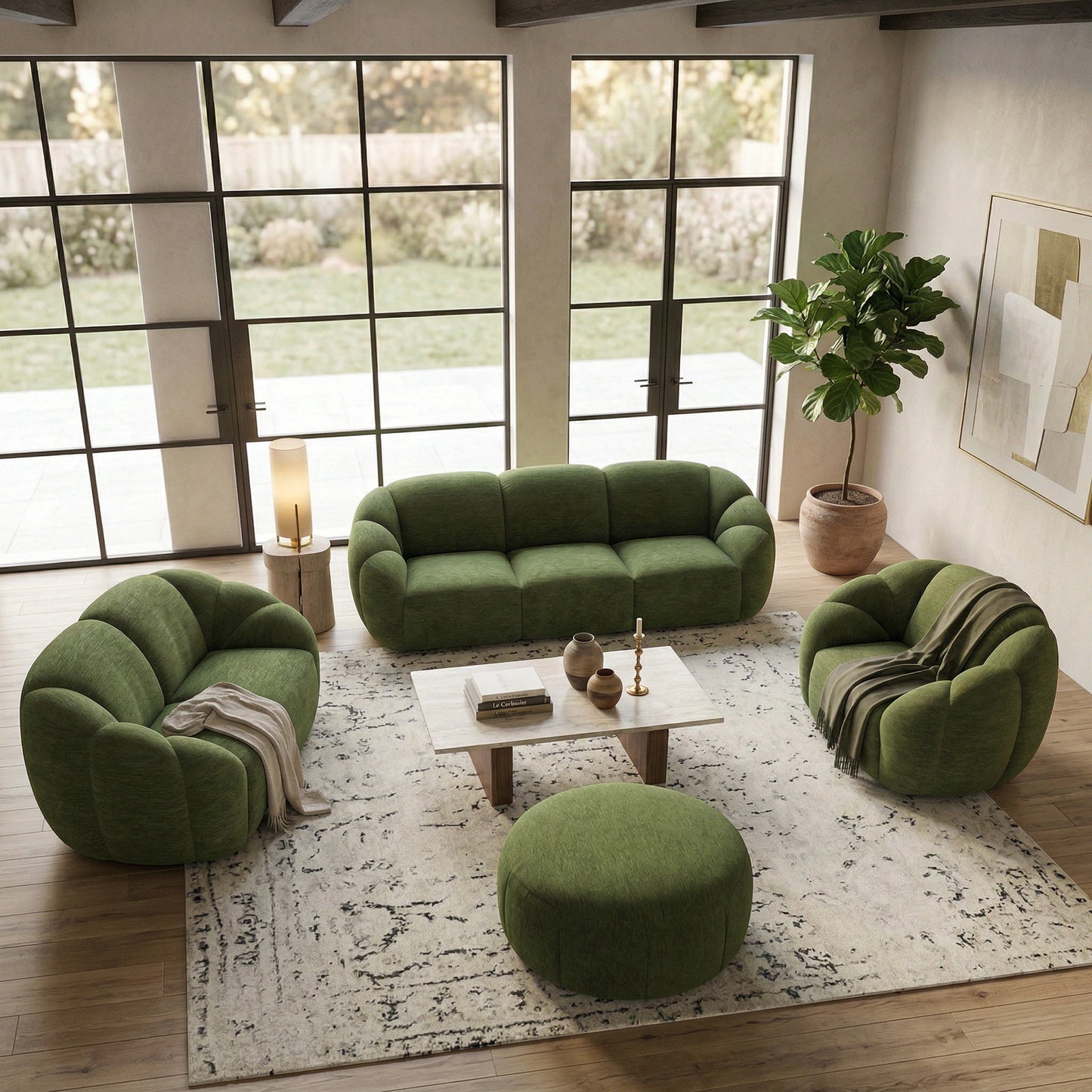 Milano Fabric Lounge Suite