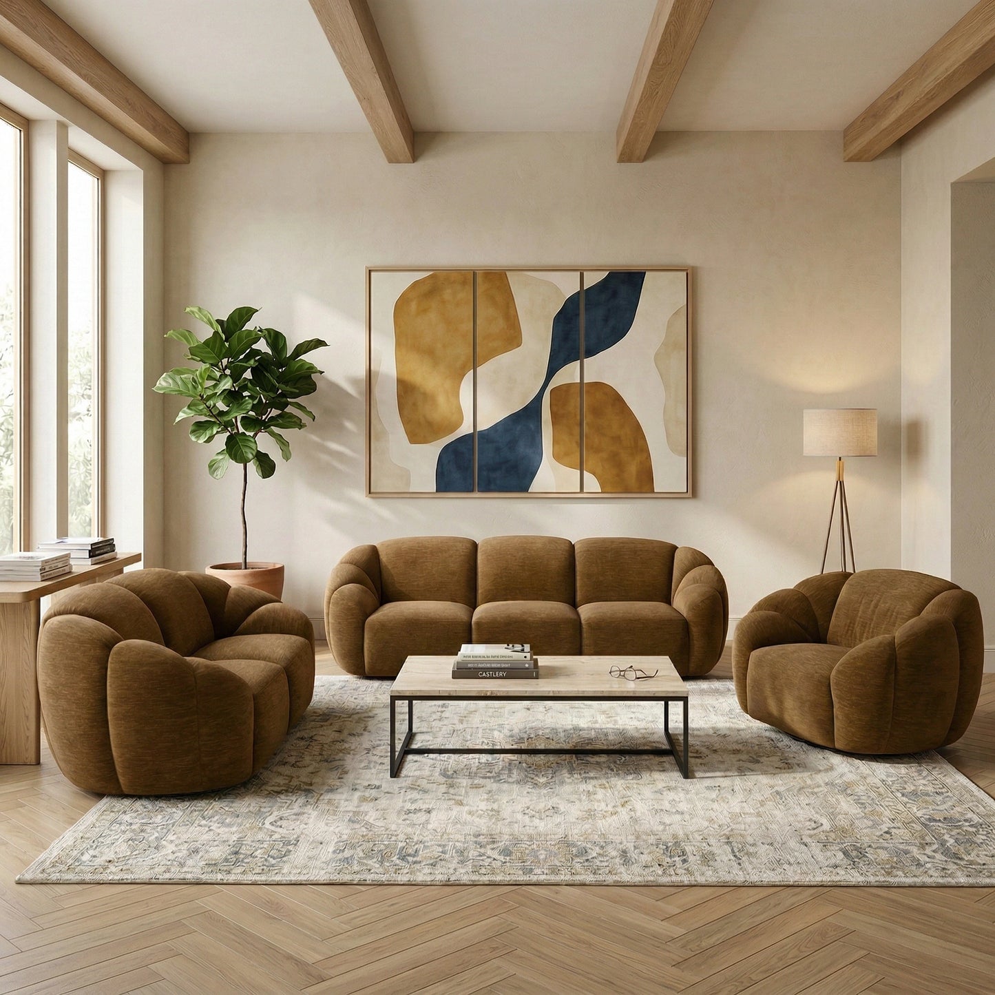 Milano Fabric Lounge Suite