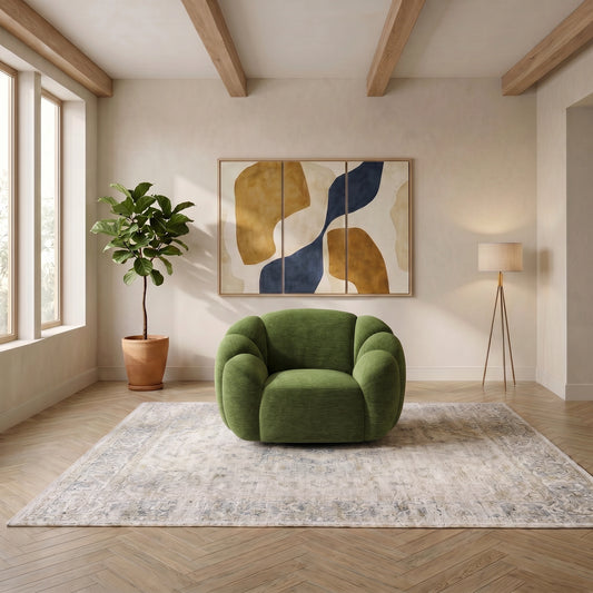 Milano Swivel Armchair