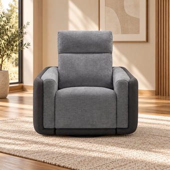 compare product Momba Single Seater Electric Recliner - Grey