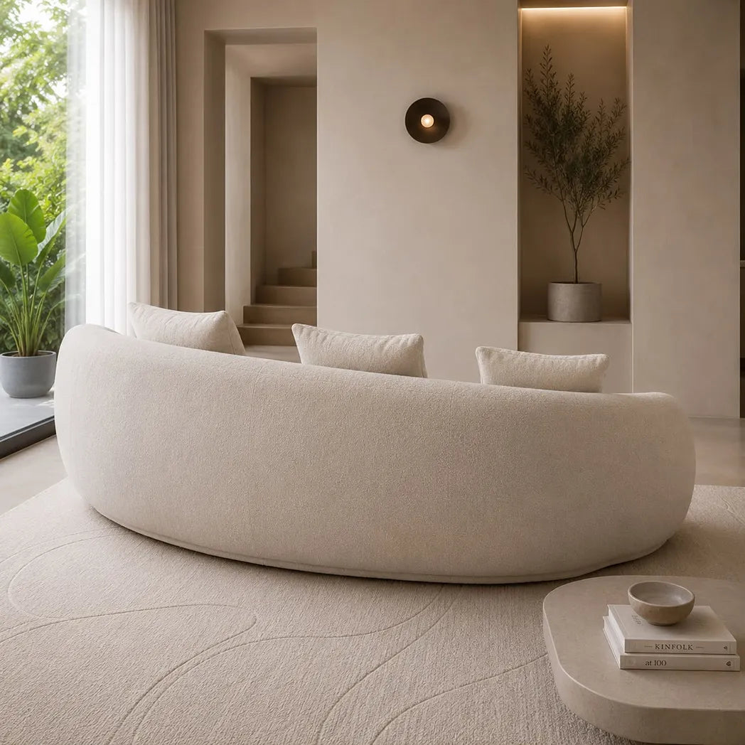 Neon 3 Seater Curved Sofa