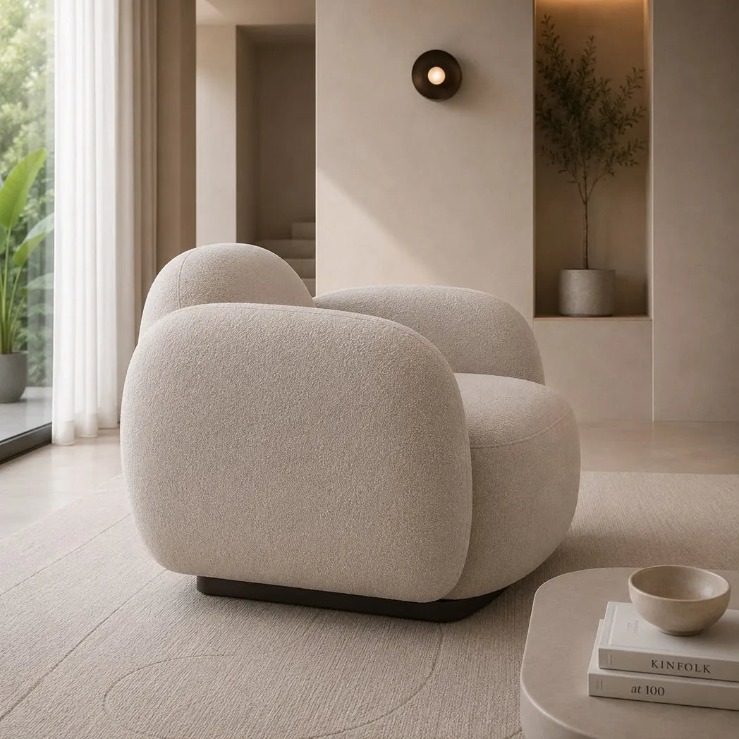 Neon Curved Swivel Chair