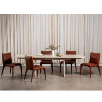 Nero 7 Piece Ceramic Extension Dining Suite