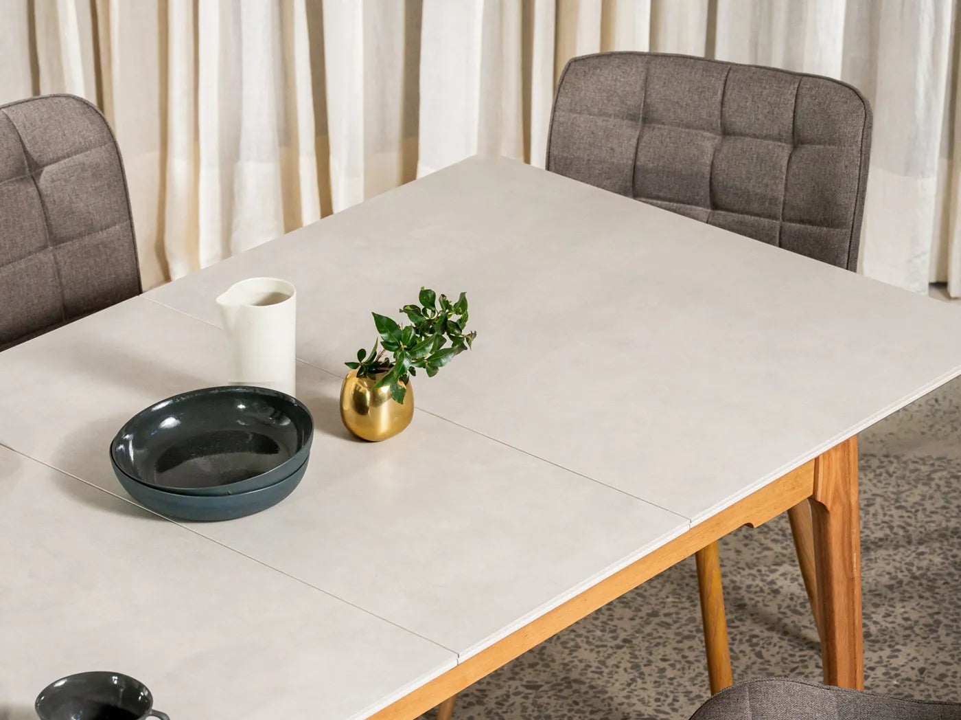 Norway Ceramic Extension Dining Table