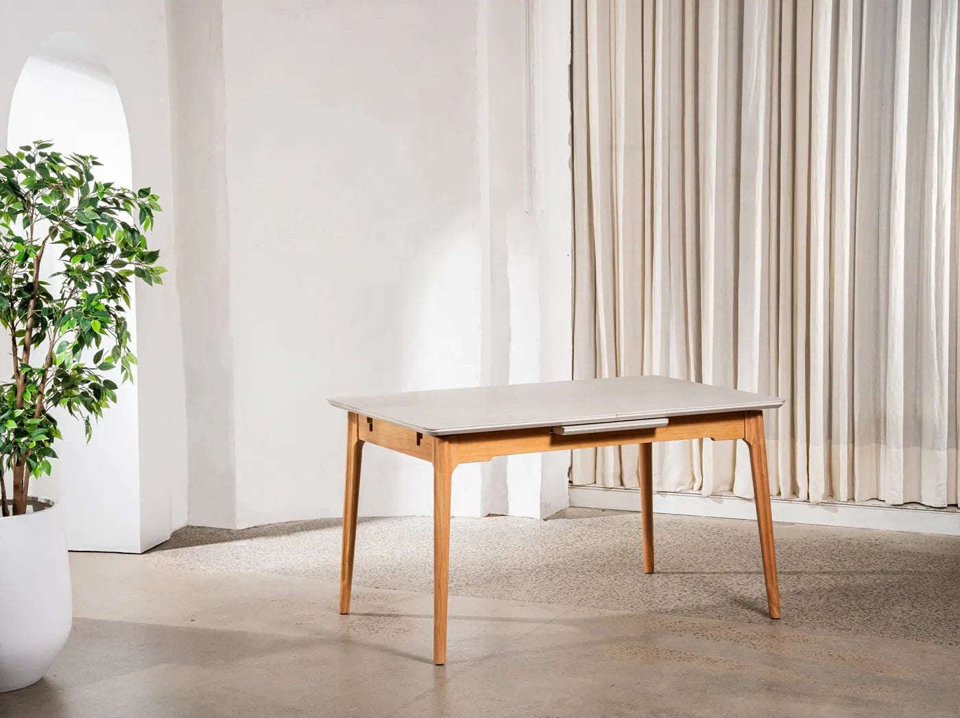 Norway Ceramic Extension Dining Table