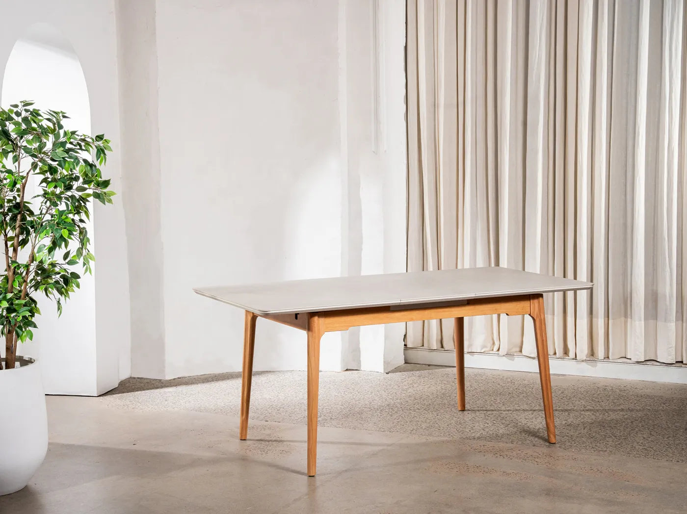 Norway Ceramic Extension Dining Table