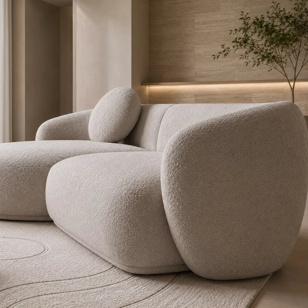 Ollie Curved Sofa with Chaise