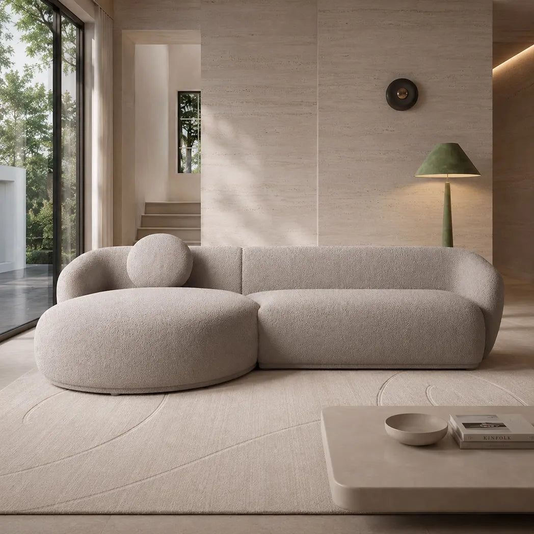 Ollie Curved Sofa with Chaise