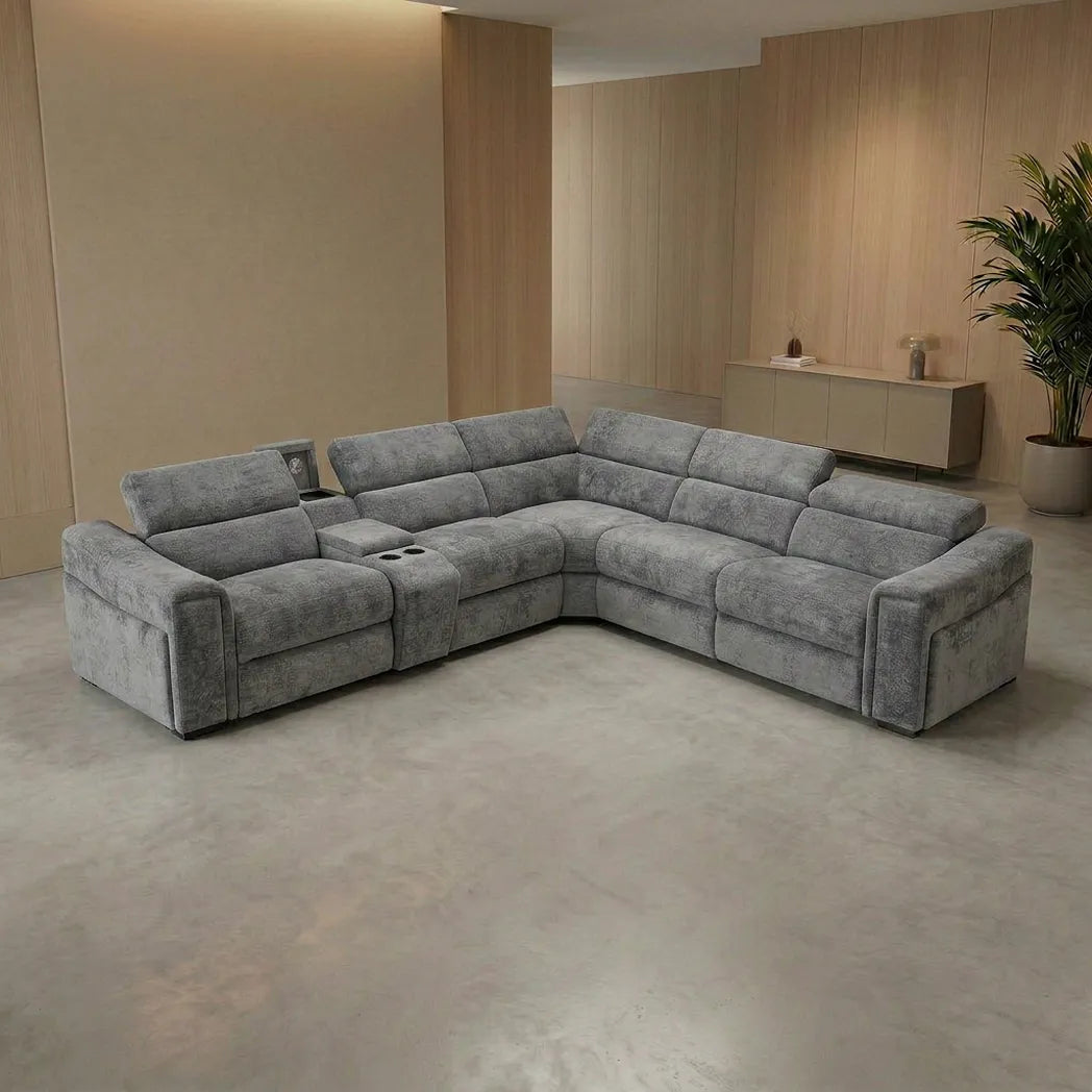 Paramount Modular Electric Recliner Corner Lounge Suite