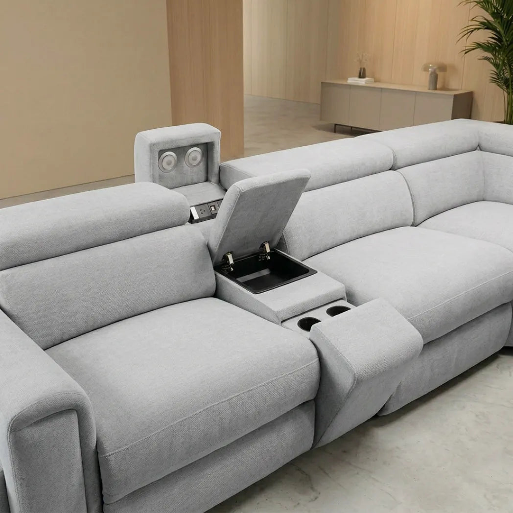 Paramount Modular Electric Recliner Corner Lounge Suite