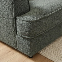 Penthouse 3 Seater Goose Feather Curved Chaise Sofa