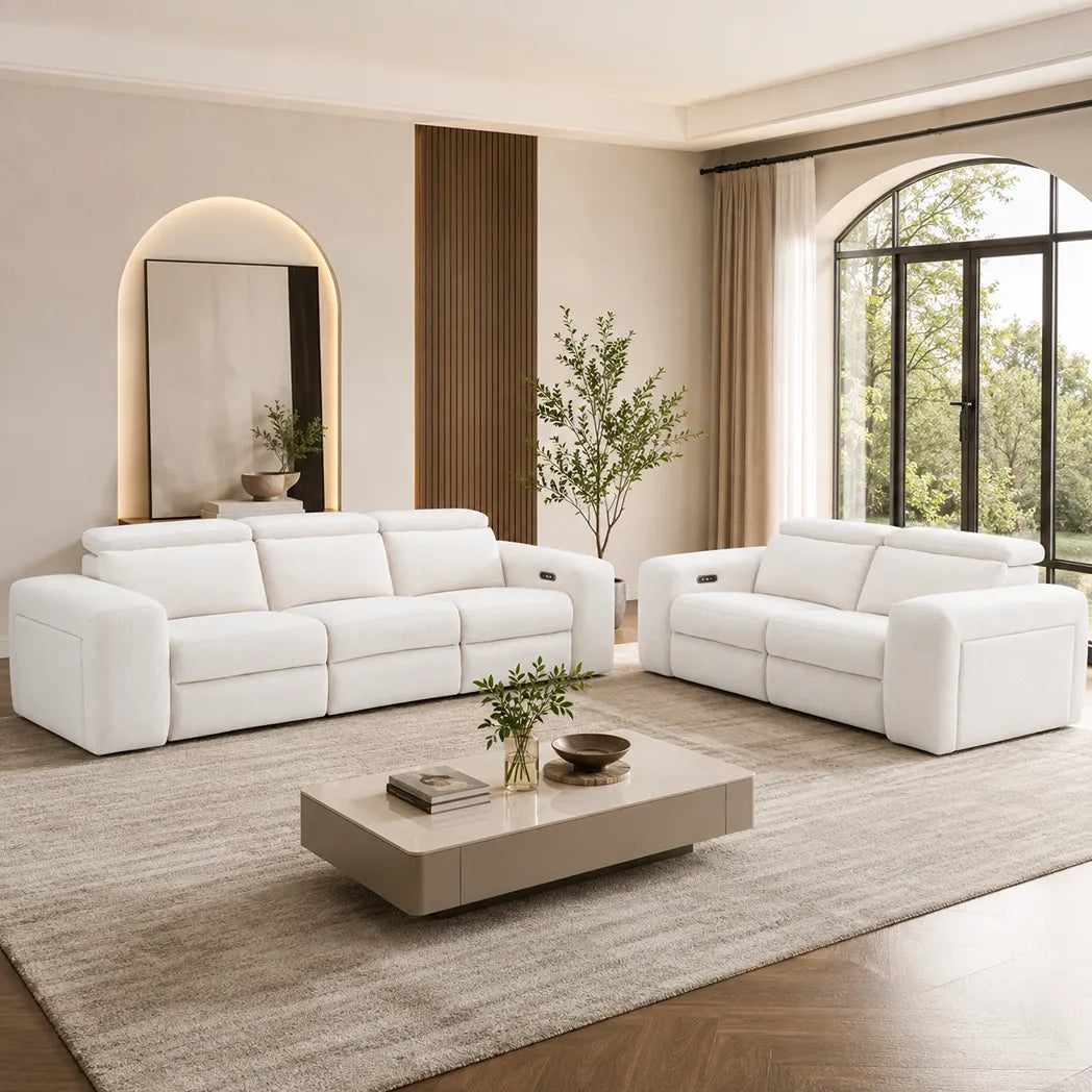 Phoenix 3+2 Seater Electric Recliner Lounge Suite