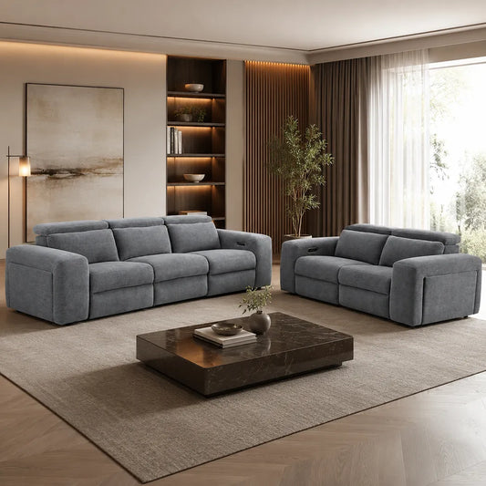 Phoenix 3+2 Seater Electric Recliner Lounge Suite