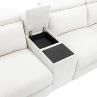 Phoenix 5 Seater Modular Corner Electric Recliner Lounge Suite