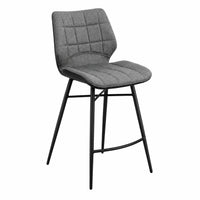 Ridge Fabric Bar Stool