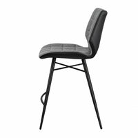 Ridge Fabric Bar Stool