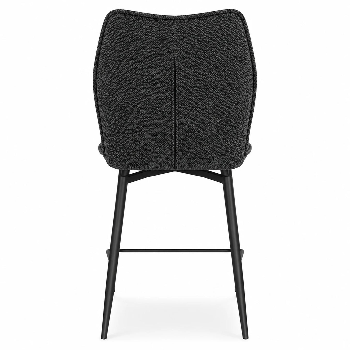 Sable Fabric Swivel Barstool