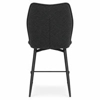 Sable Fabric Swivel Barstool