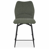 Sable Fabric Swivel Barstool