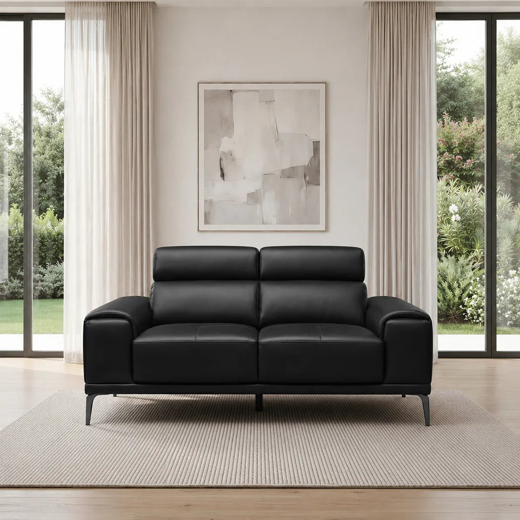 Salina 2 Seater Leather Sofa
