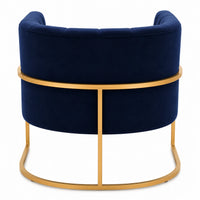 Senda Velvet Occasional Armchair
