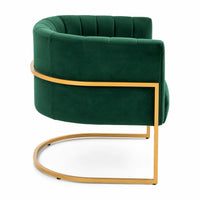 Senda Velvet Occasional Armchair