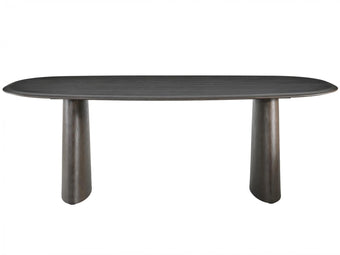 compare product Solaro Dining Table - Dark Walnut