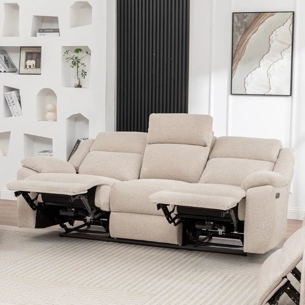 Stella 3 Seater Electric Recliner Lounge