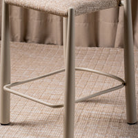 Sunday Contemporary Fabric Barstool