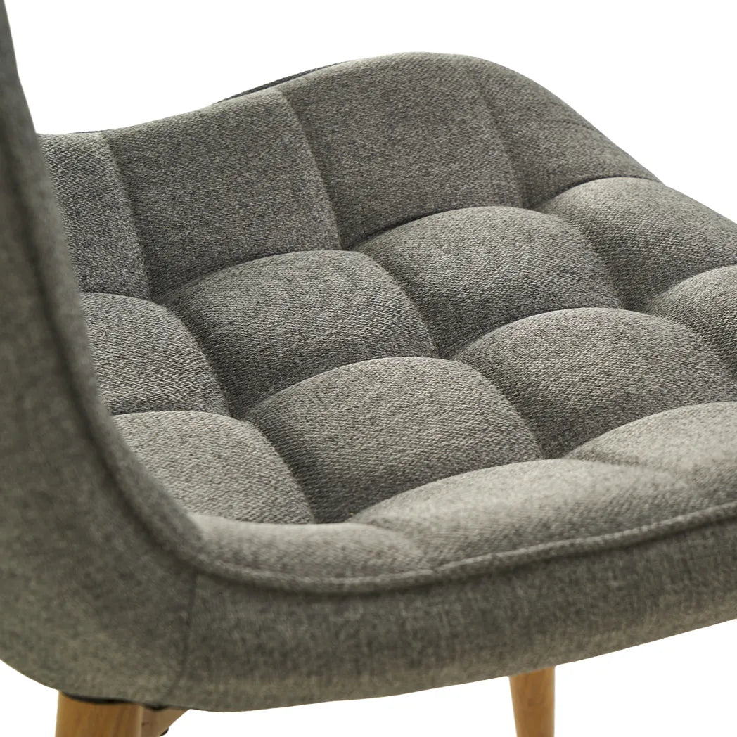Sydney Textured Fabric Dining Chair