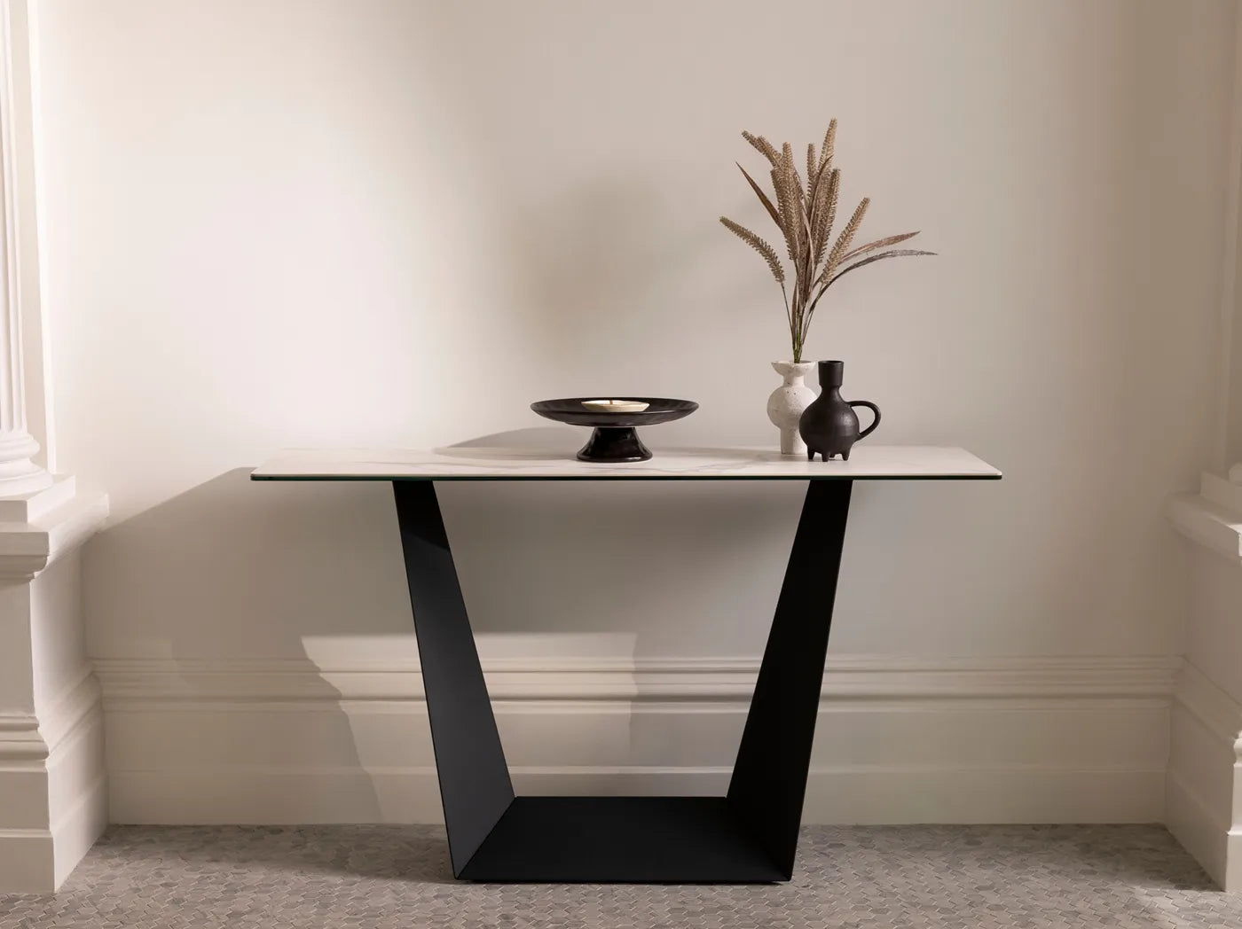 Symphony Marmo 130cm Ceramic Console Table