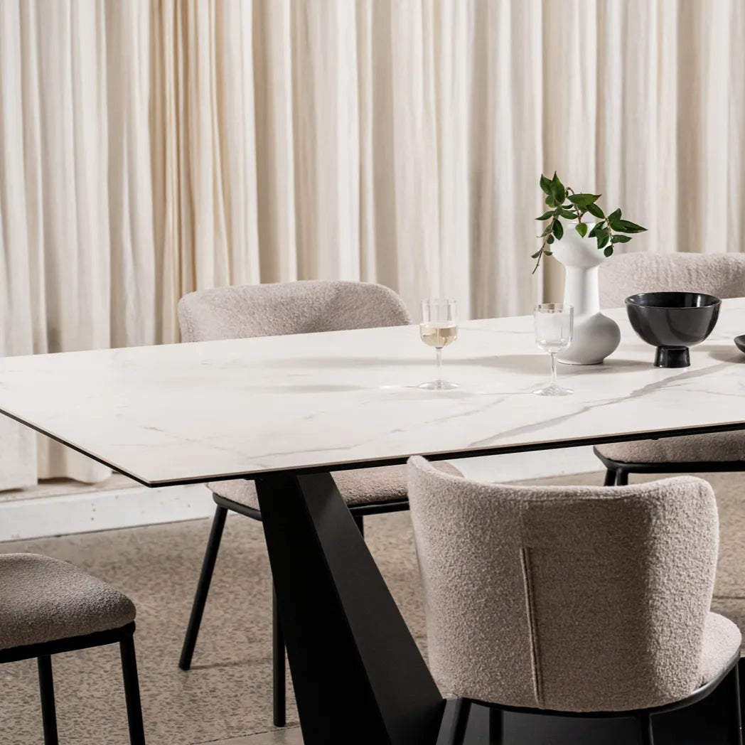 Symphony Marmo 240cm Ceramic Dining Table
