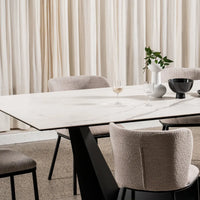 Symphony Marmo 240cm Ceramic Dining Table