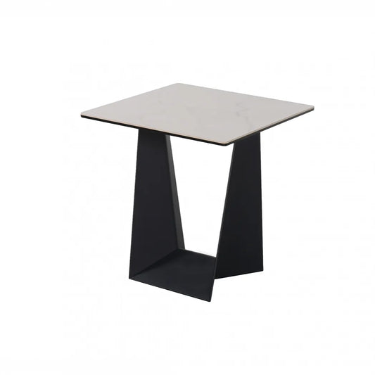 Symphony Marmo 50cm Ceramic Side Table