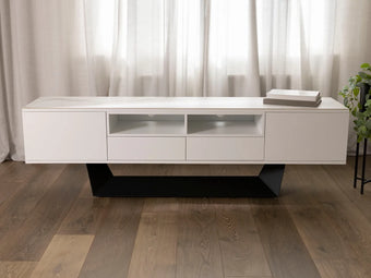 compare product Symphony Marmo 200cm Ceramic TV Unit