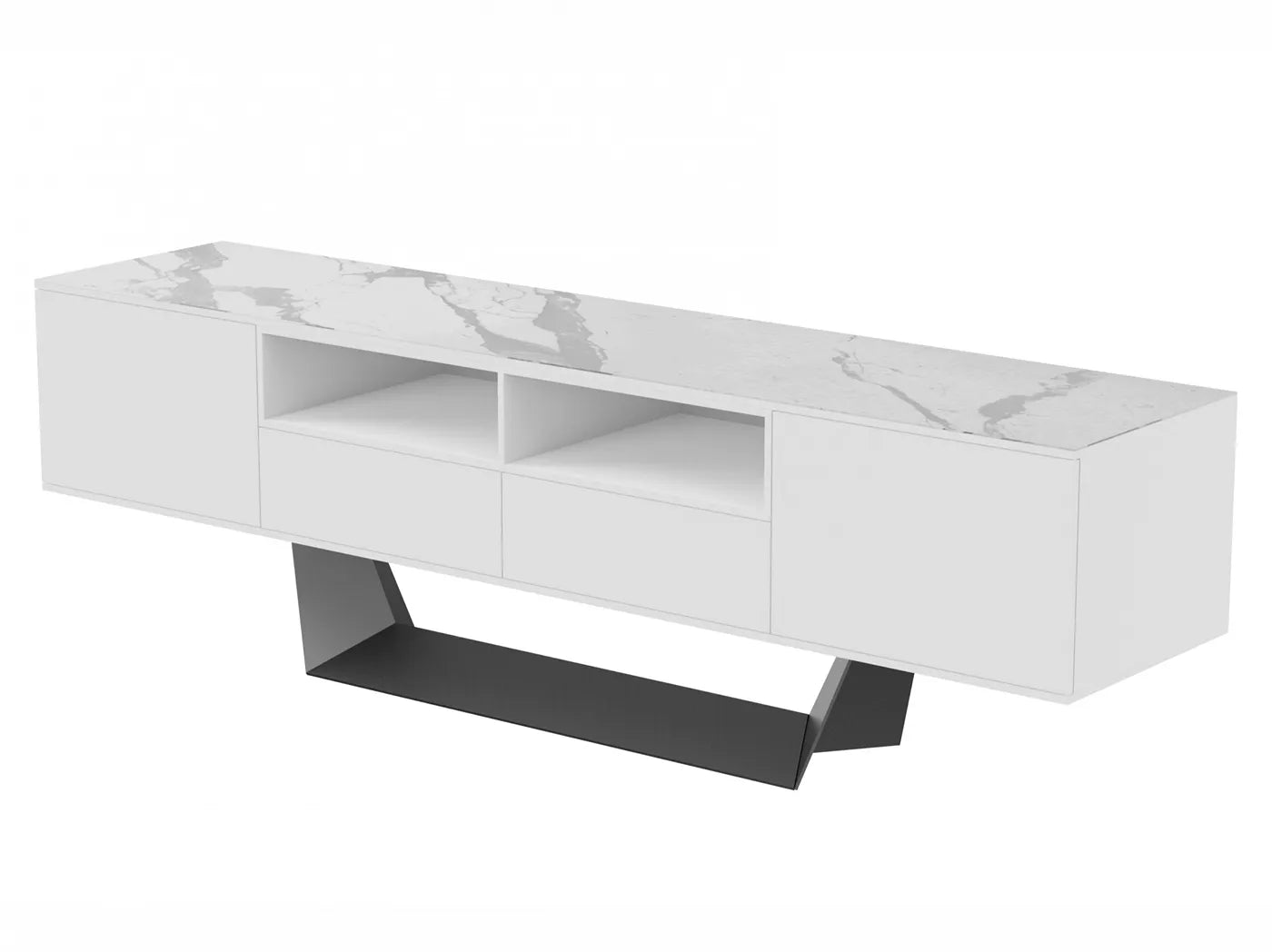 Symphony Marmo 200cm Ceramic TV Unit