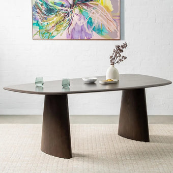 compare product Tierra 2.2m Dining Table - Walnut