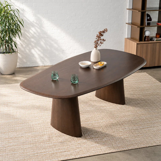 Tierra 2.2m Dining Table - Walnut