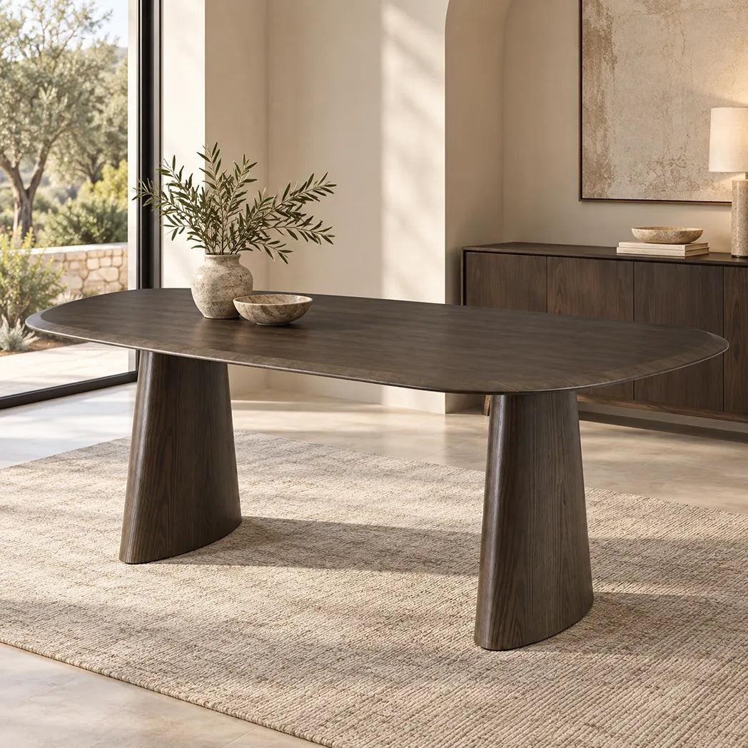 Tierra 2.2m Dining Table - Walnut
