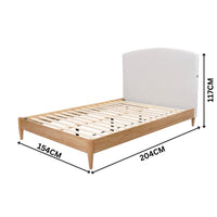 Tilda Modern Bed Frame with USB Charger